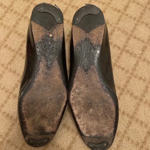 AUTHENTIC Prada Patent Leather Smoking Flats - Picture 3 of 3